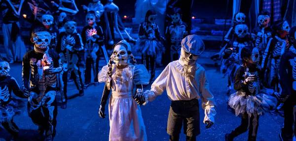 Vista del paquete Día de muertos en Riviera maya