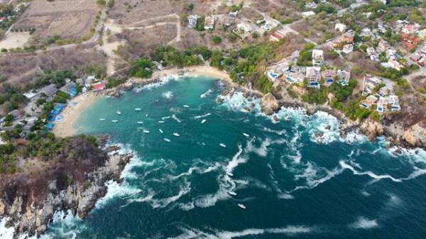 Vista del paquete Puerto escondido
